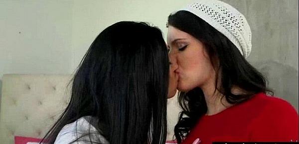  (Cyrstal Rae & Kacey Quinn) Naughty Lesbian Girls In Hot Sex Scene Act video-10